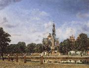 View of the Westerkerk,Amsterdam Jan van der Heyden